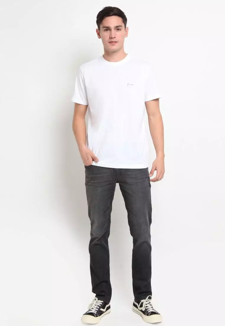 Jual Hammer Hammer Man Basic Tee Online Z To W White Original Zalora Indonesia