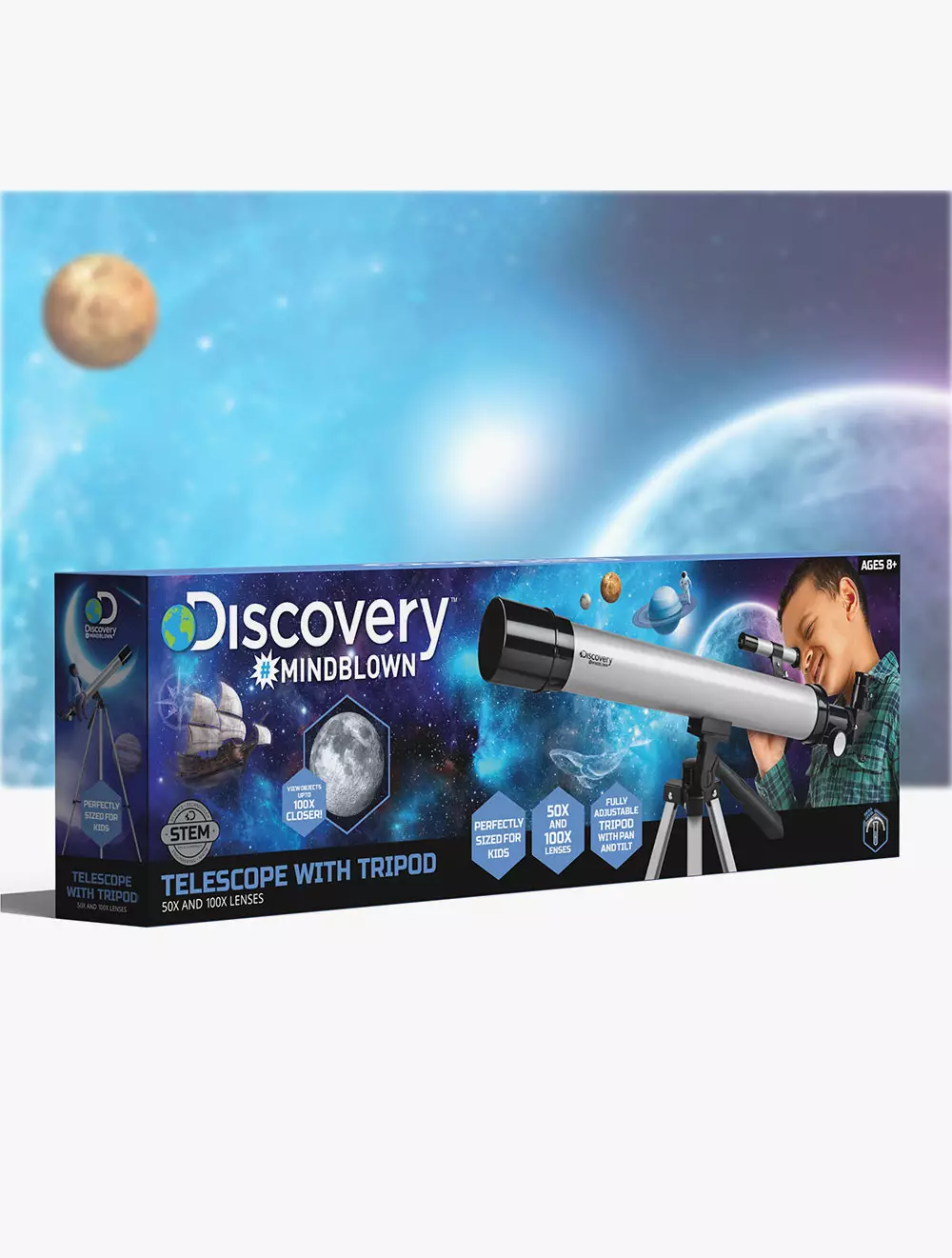 Discovery Mindblown Telescope With Tripod - DCN1423005551 - Multicolor