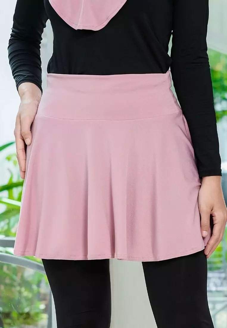 Serina Rok Olahraga Short Dusty Pink