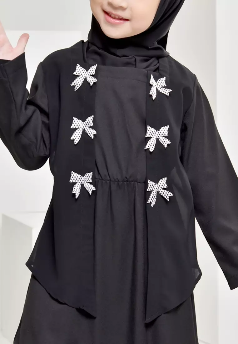 Rabbani - Gamis Drescute Anak Bani Batuta Theora RMO Z1M Moschino Hitam