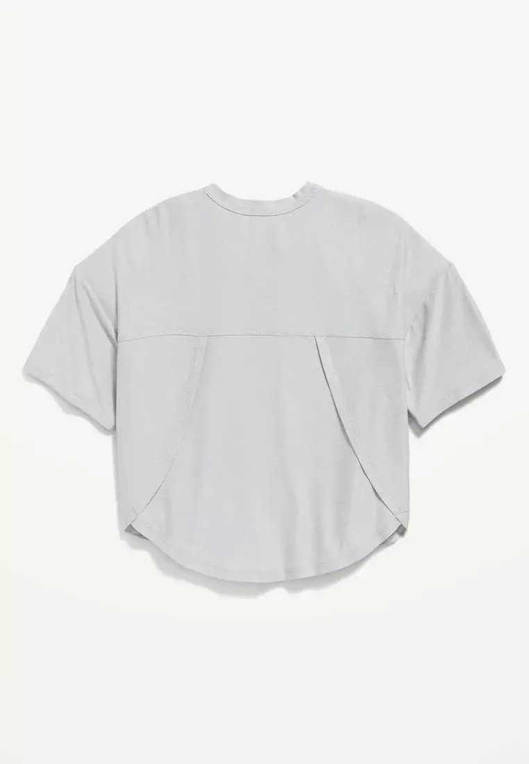 Cloud 94 Soft Go-Dry Cool Cropped T-Shirt for Girls