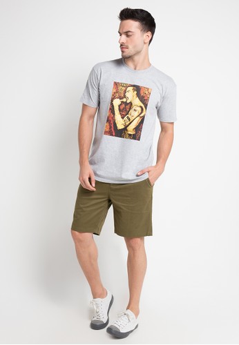 Jual Obey HENRY ROLLINS-HEATHER GREY Original  ZALORA 