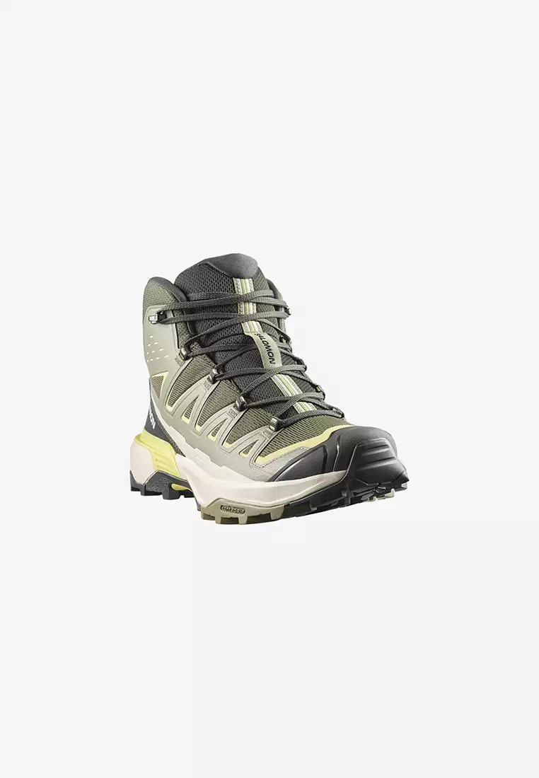 X Ultra Edge Mid Gore-tex Men Outdoor Shoes in Olive Night /Aloe / Endive