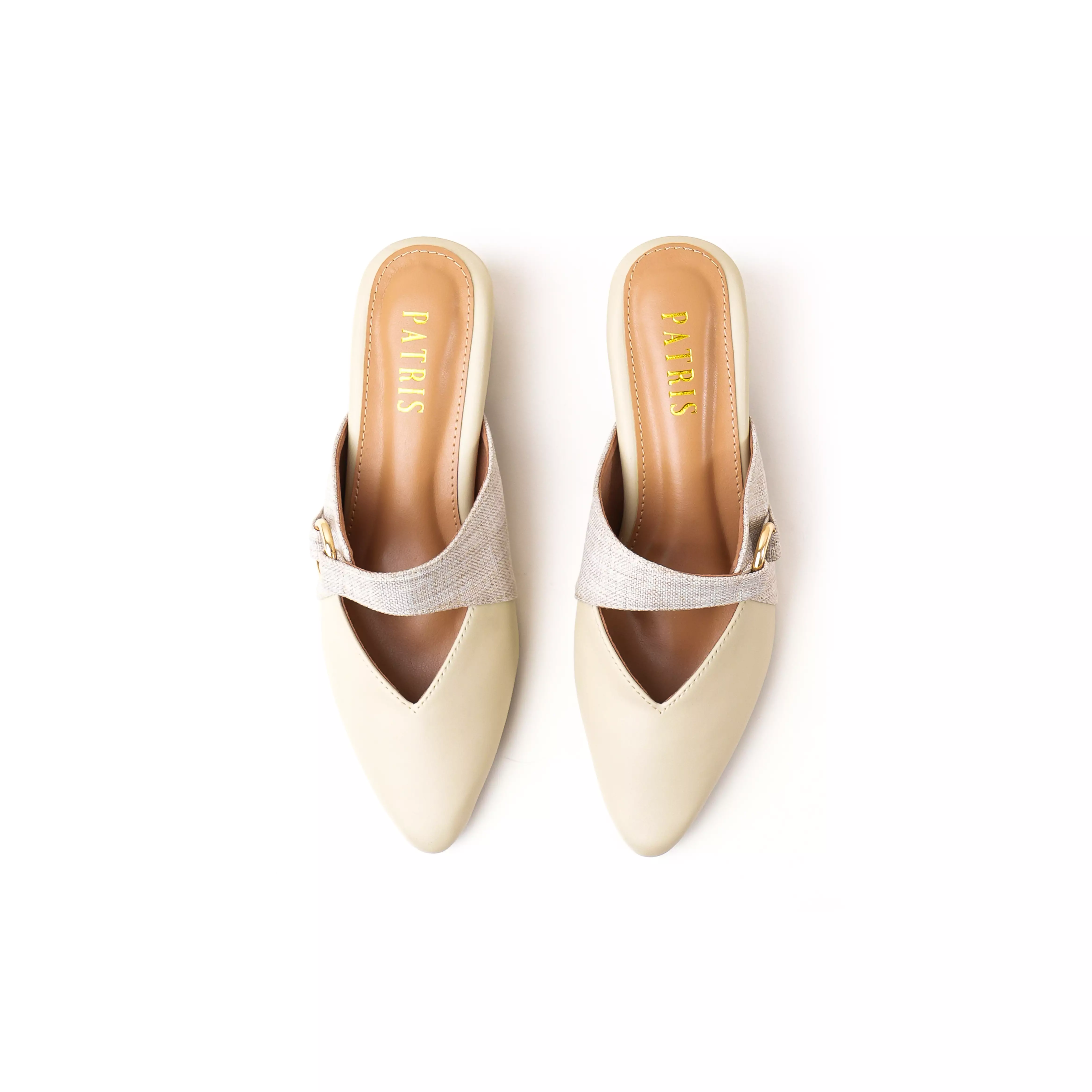 PATRIS Genia Mules Wanita Heels / Hak 4 Cm