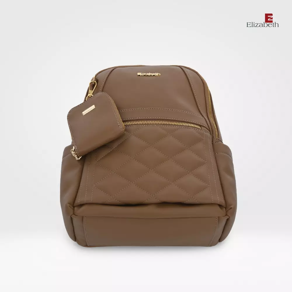 Tas Ransel Wanita Elizabeth Backpack 0022-1316 Light Khaki