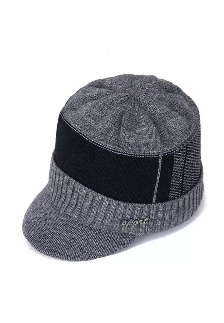 Jual Hamlin Cayson Topi Musim Dingin Rajut Pria Winter Knitted