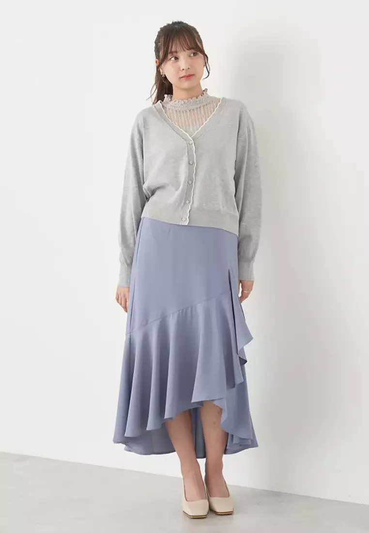 Earth Music & Ecology - Ashime Ruffle Skirt