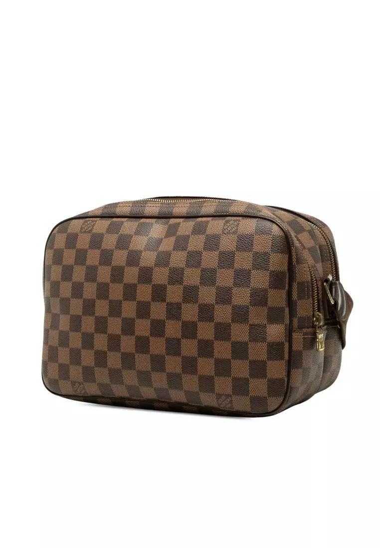 Pre-Loved Louis Vuitton Damier Ebene Reporter Pm
