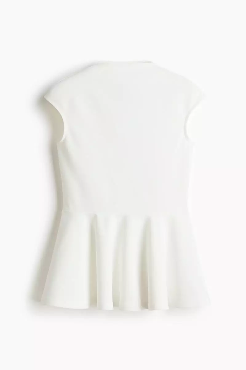 Ponte di Roma peplum top