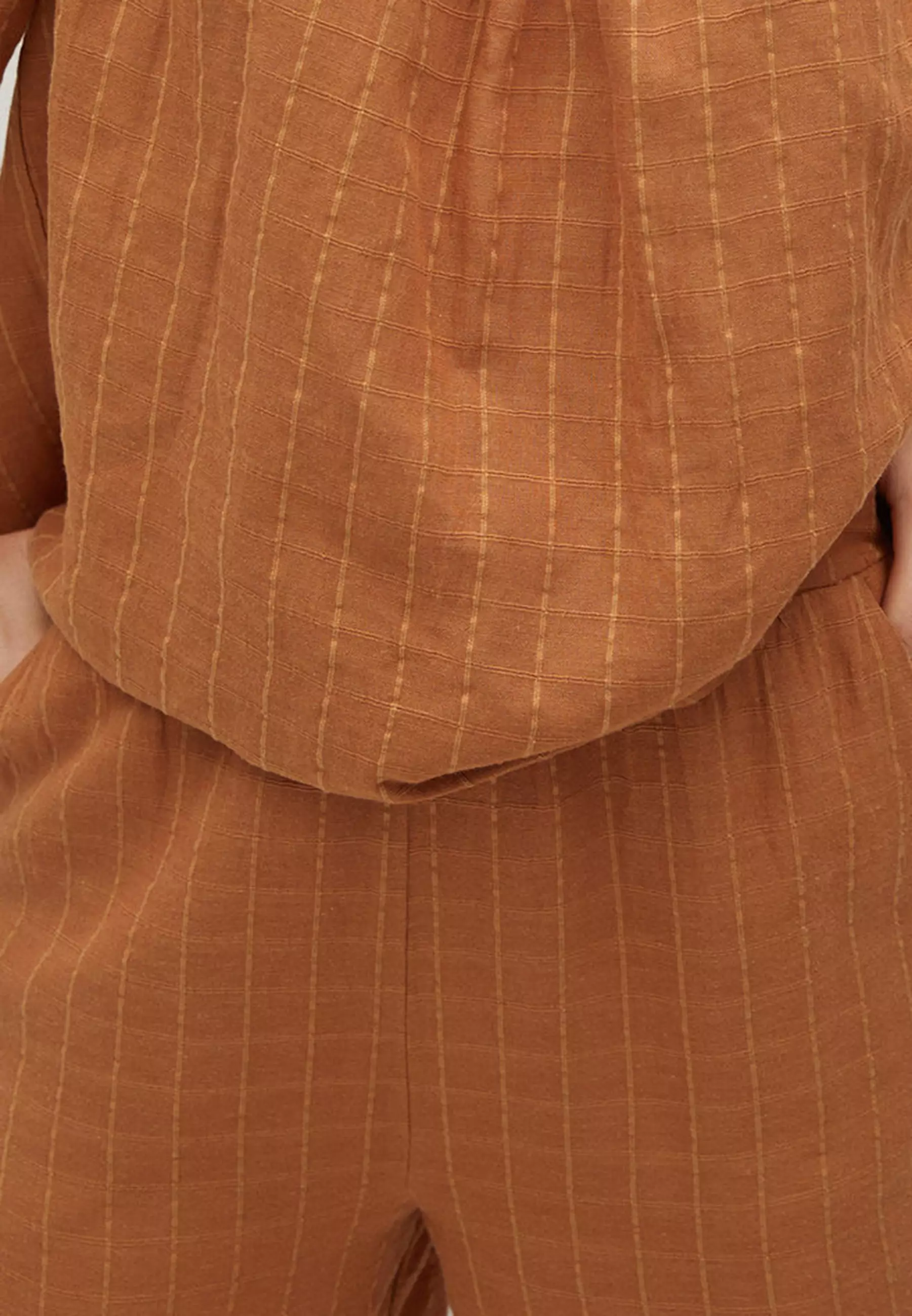 Textured Culotte Trousers