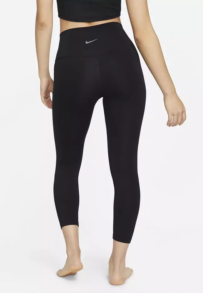Buy Nike Yoga Dri-FIT Women's High-Rise 7/8 Leggings in Black/Iron