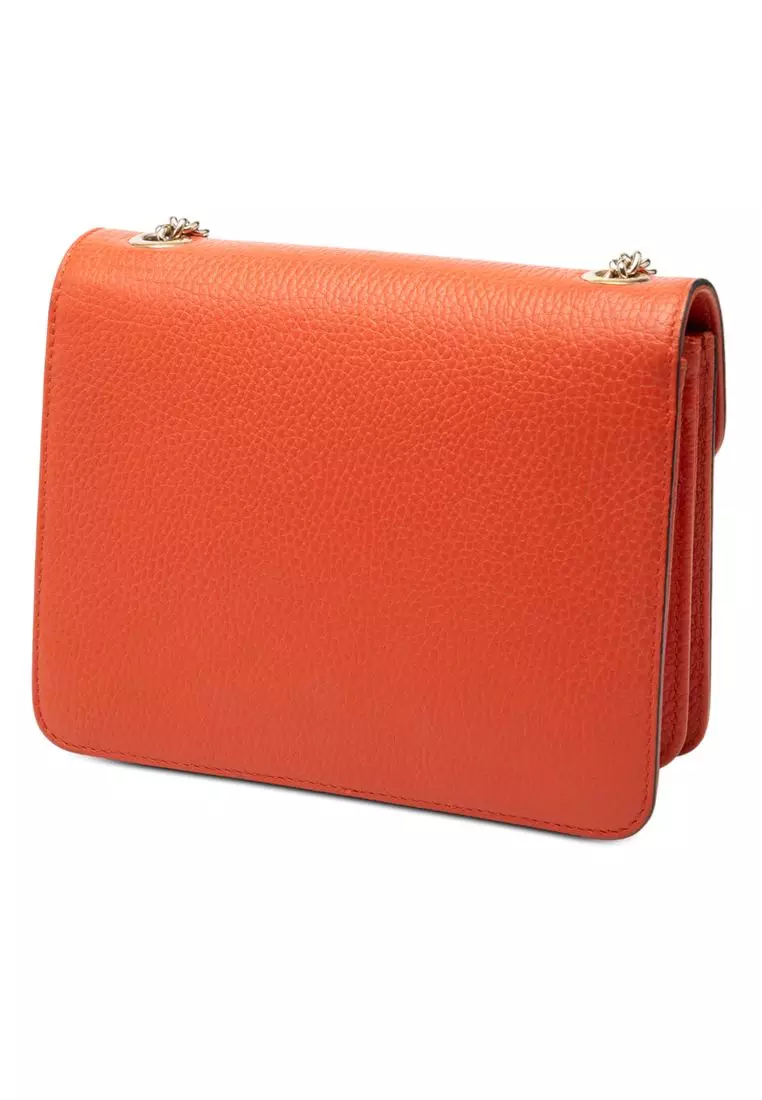 Pre-Loved Gucci Small Dollar Calfskin Interlocking G Crossbody