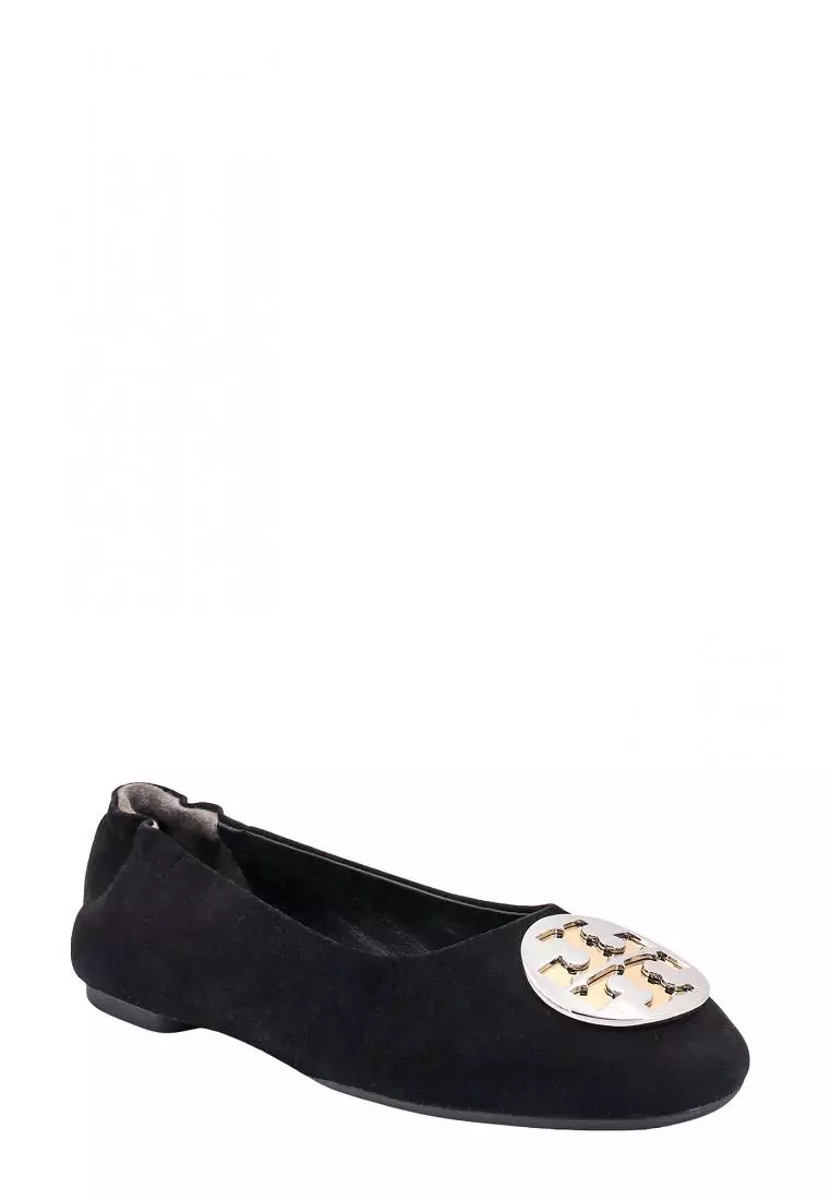 Buy TORY BURCH TORY BURCH Suede ballerinas Black 2024 Online