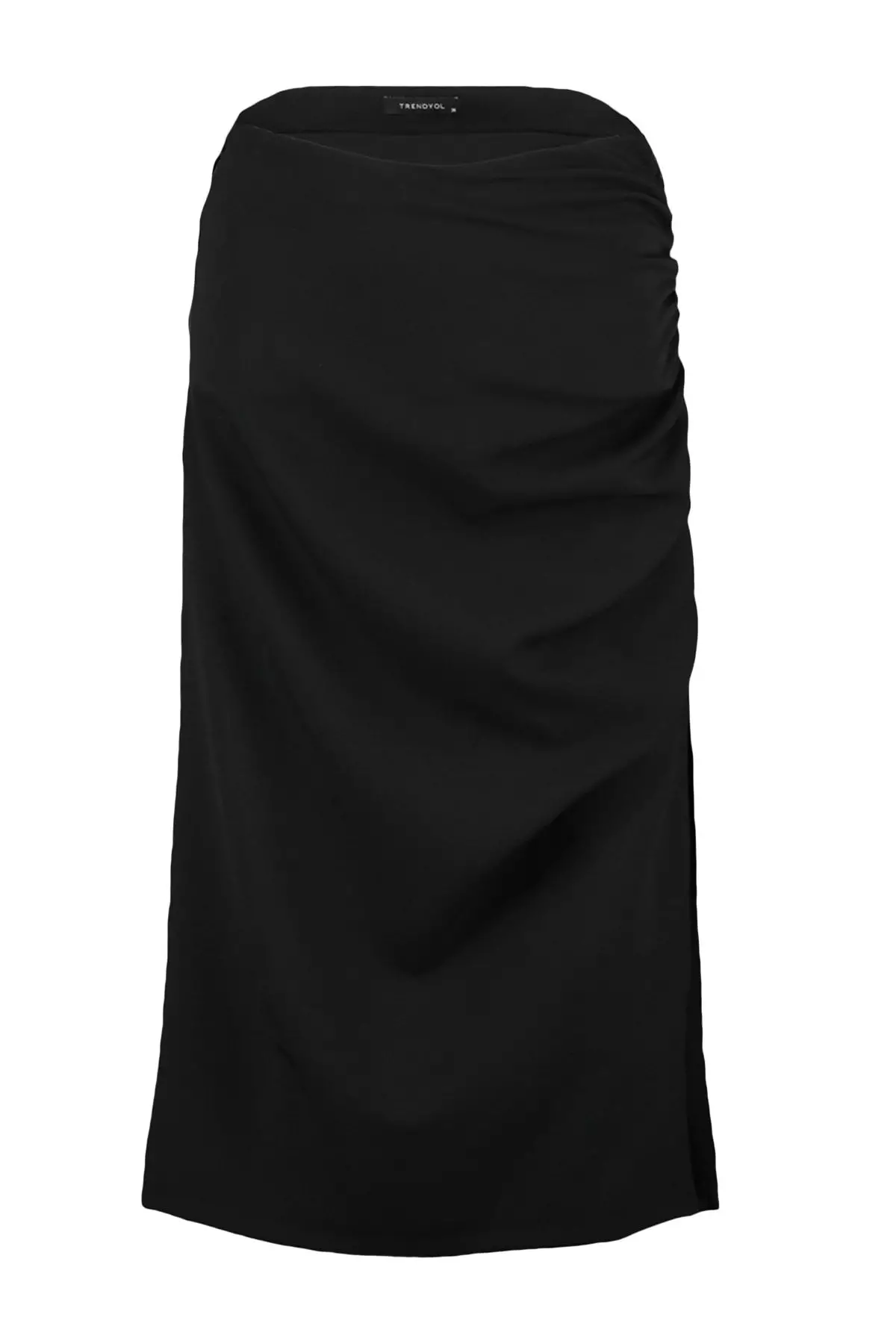 Ruched Midi Skirt
