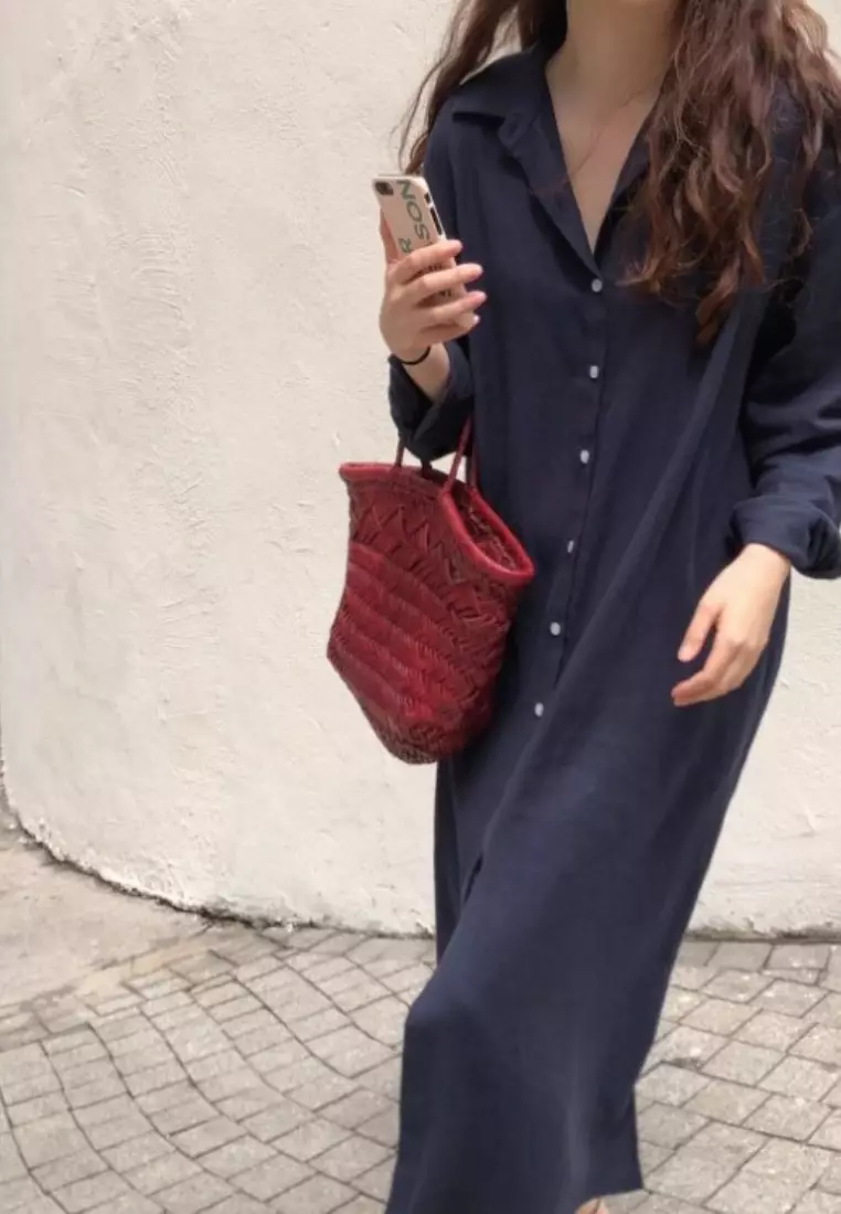 New Korean casual women's loose dress CA25091908BK