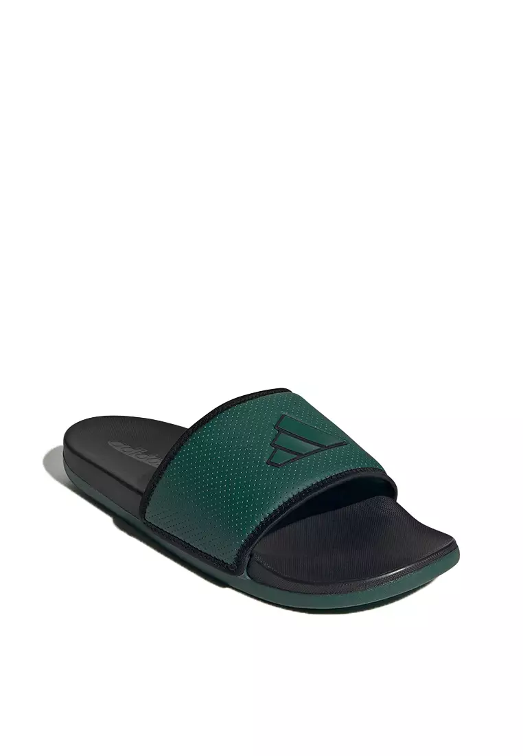 Buy ADIDAS Lifestyle Adilette Comfort Slides Unisex Green JS1143 Online ...