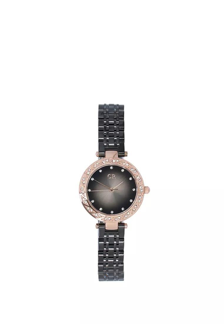 Buy Carlo Rino Black Amaris Timepiece 2026 Online | ZALORA