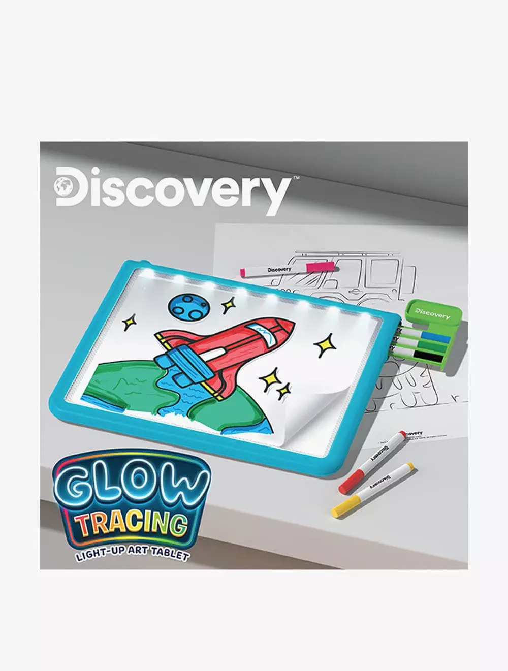 Discovery Toy Kids Tracing Tablet Light Designer - DCT1306020800