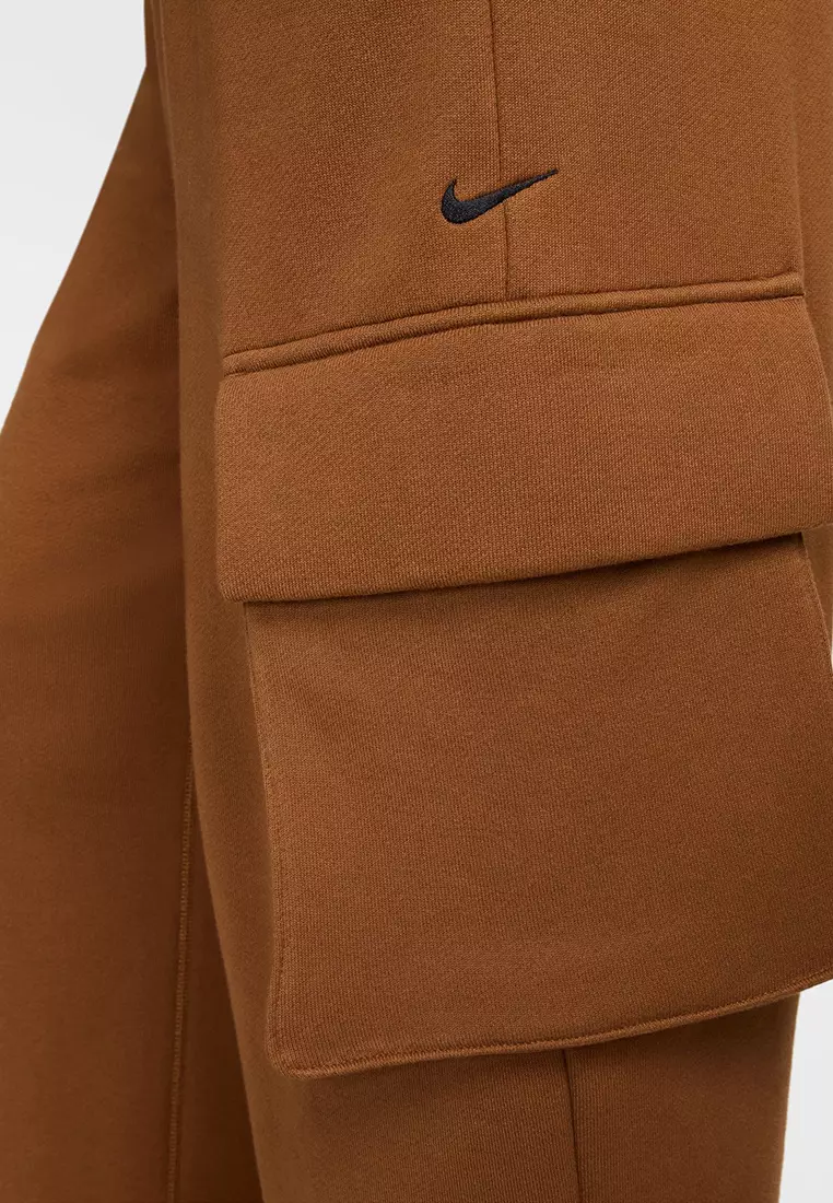 Sportswear Low-Rise Oversized French Open-Hem Terry Pants