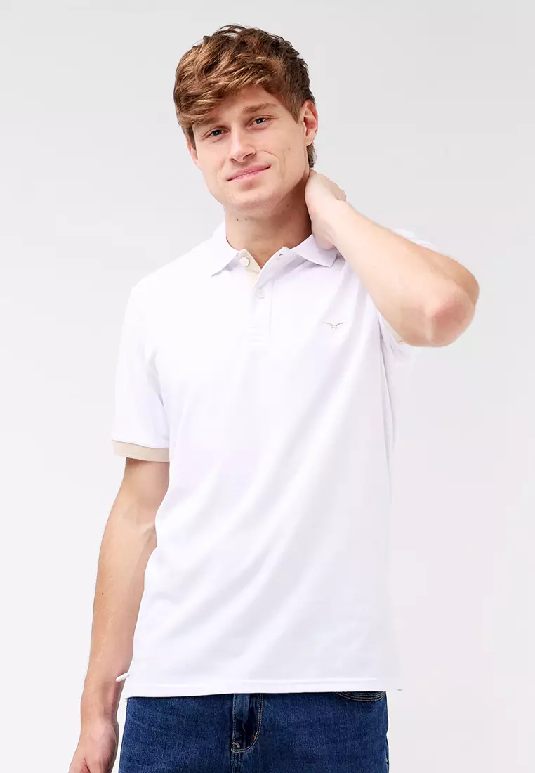 Cvc Collared Shirt Pique