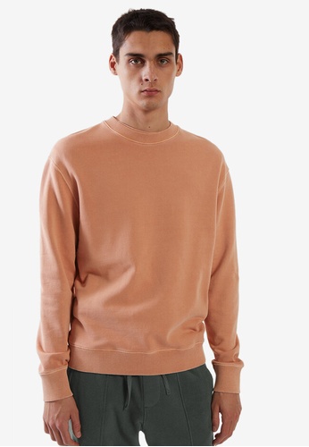 COS orange Relaxed Fit Sweatshirt 101DEAA18B55C7GS_1