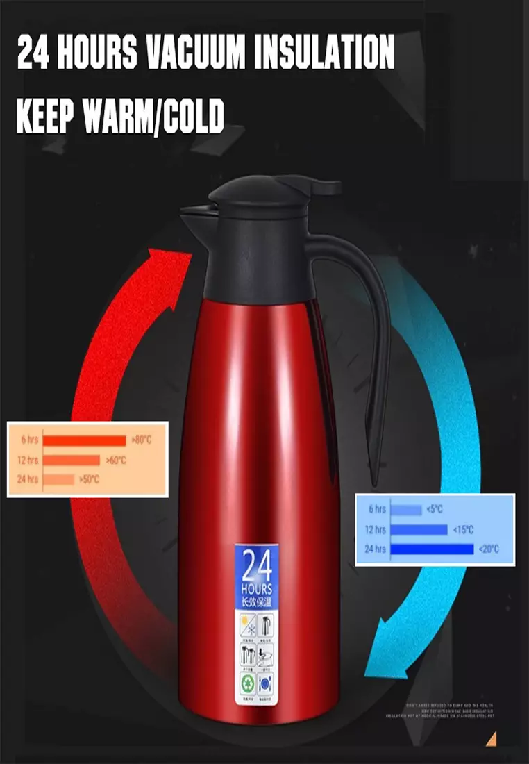 Buy Vieni Joli Vieni Joli 2L 304 Stainless Steel Vacuum Insulated Flask