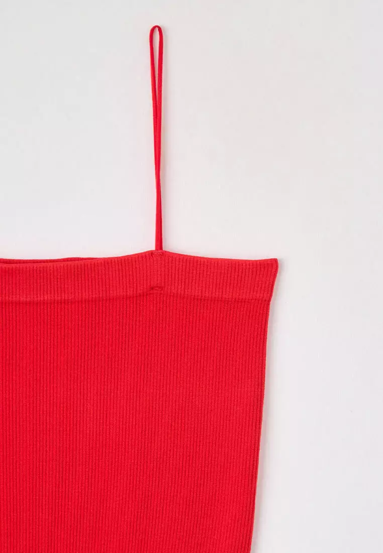 Thin Strap Bandeau Crop Top for Women