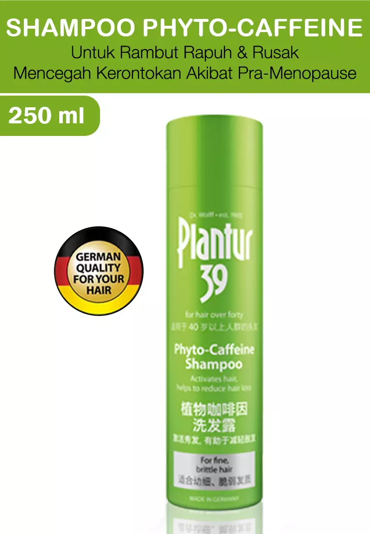Plantur 39 Shampo Rontok untuk Rambut Tipis & Rapuh pada wanita