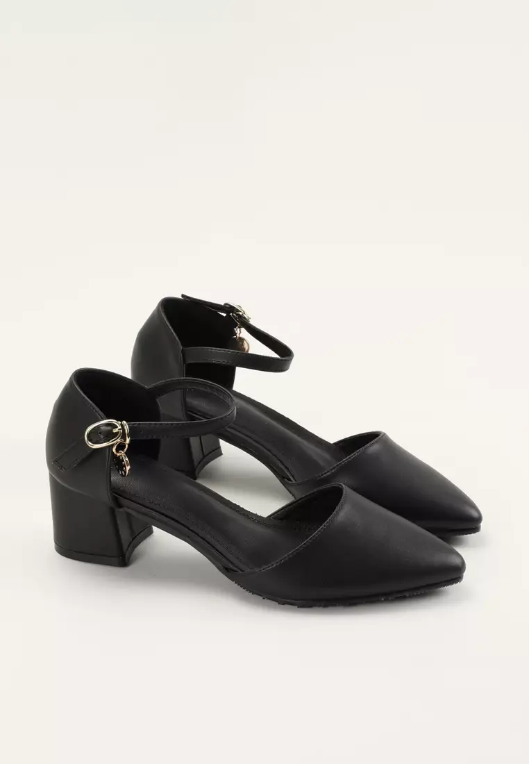 Ankle Strap Mid Heel TH546-59