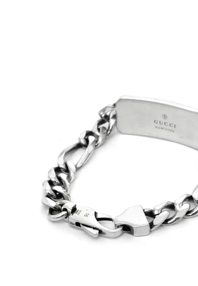 Gucci bracelet hotsell mens silver