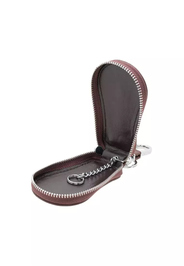 Car Key Leather Holder Keychain JK 40152