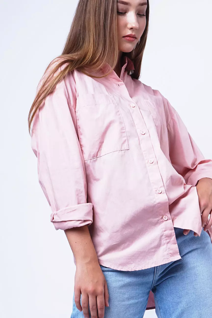 Kemeja Wanita Foy Pink