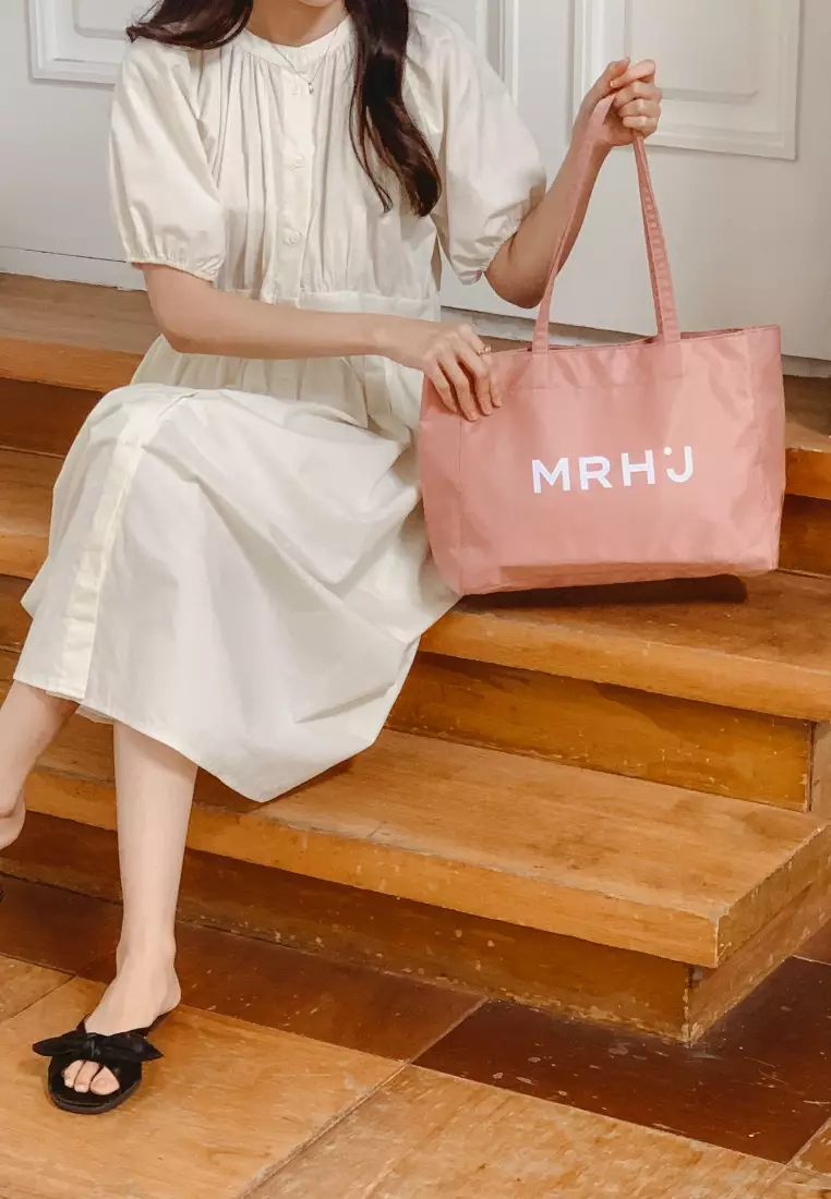 BONA Nylon Shoulder Bag Indi Pink