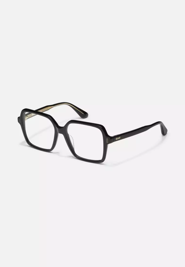 QUAY Boss Mode Optical Eyeglasses - Black