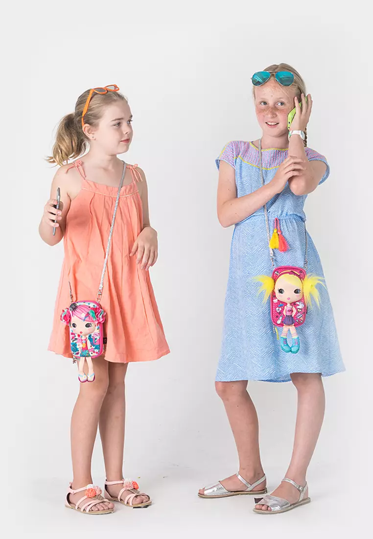 Tiny Treasure Sling Bag - Sticker Patch Girl