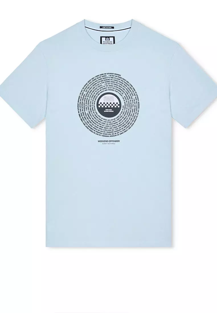 MENS SEA SPRAY FRIDAY NIGHT, SATURDAY MORNING GRAPHIC TEE