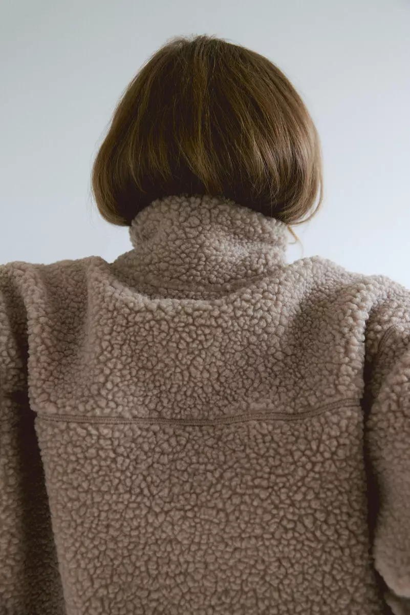 MAMA Before & After Babywearing teddy jacket