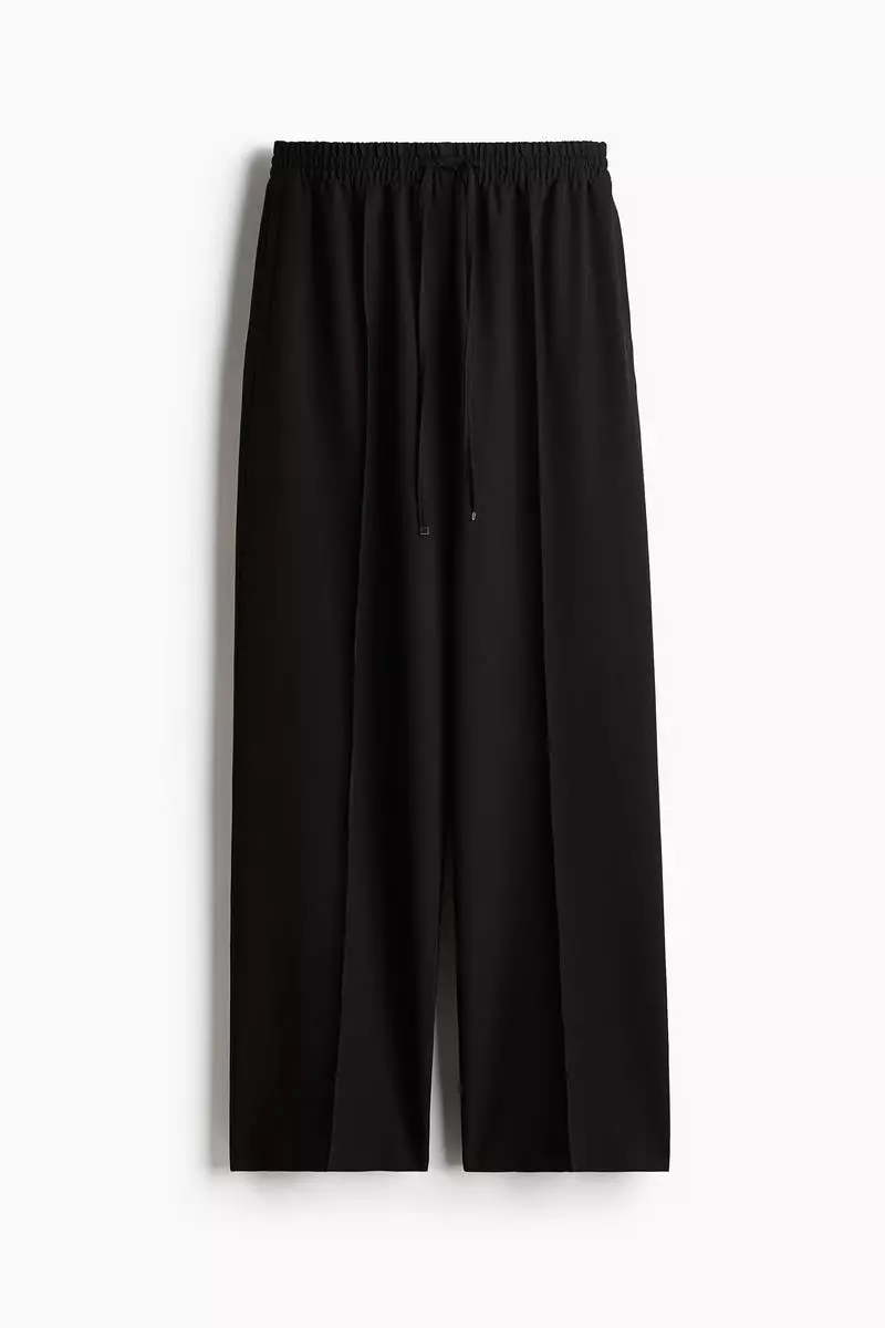 Tailored drawstring trousers