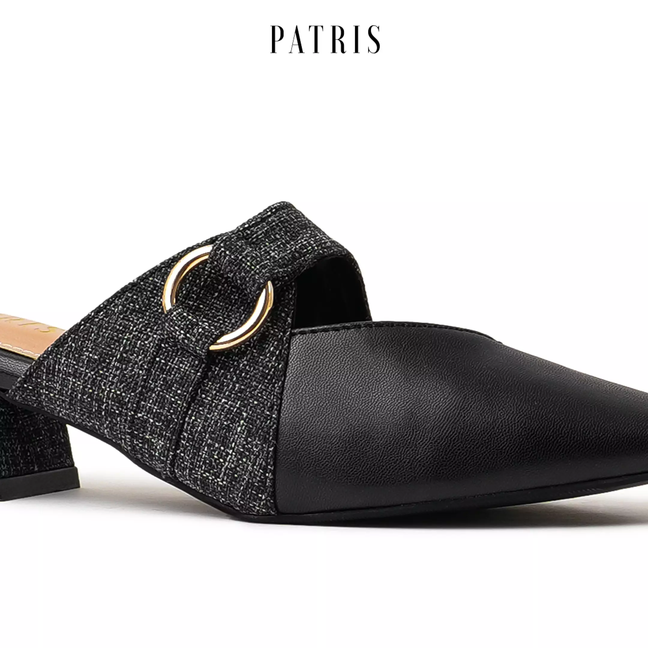 PATRIS Genia Mules Wanita Heels / Hak 4 Cm