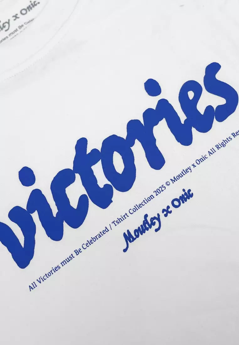 Moutley x Onic - Men's T-Shirt Short Sleeve Oversized Fit Cotton 16s Victories OL-C110325