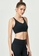 B-Code black ZWG1112a-Lady Quick Drying Running Fitness Yoga Sports Bra-Black 24F67AAB2408F8GS_4