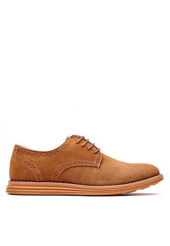 Twenty Eight Shoes brown VANSA Cow Suede Casual Shoes  VSM-C9999 2219FSH13FB0DAGS_1