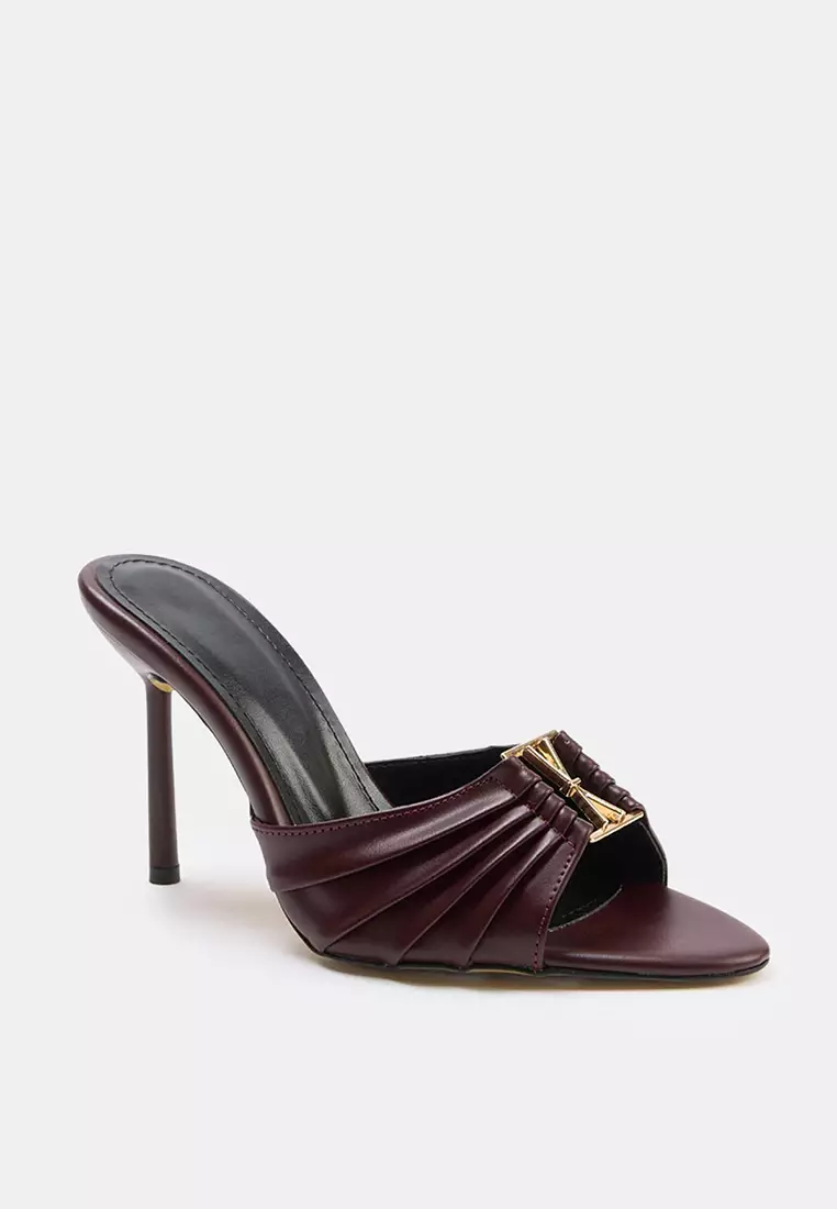 Metal Detail High Heels