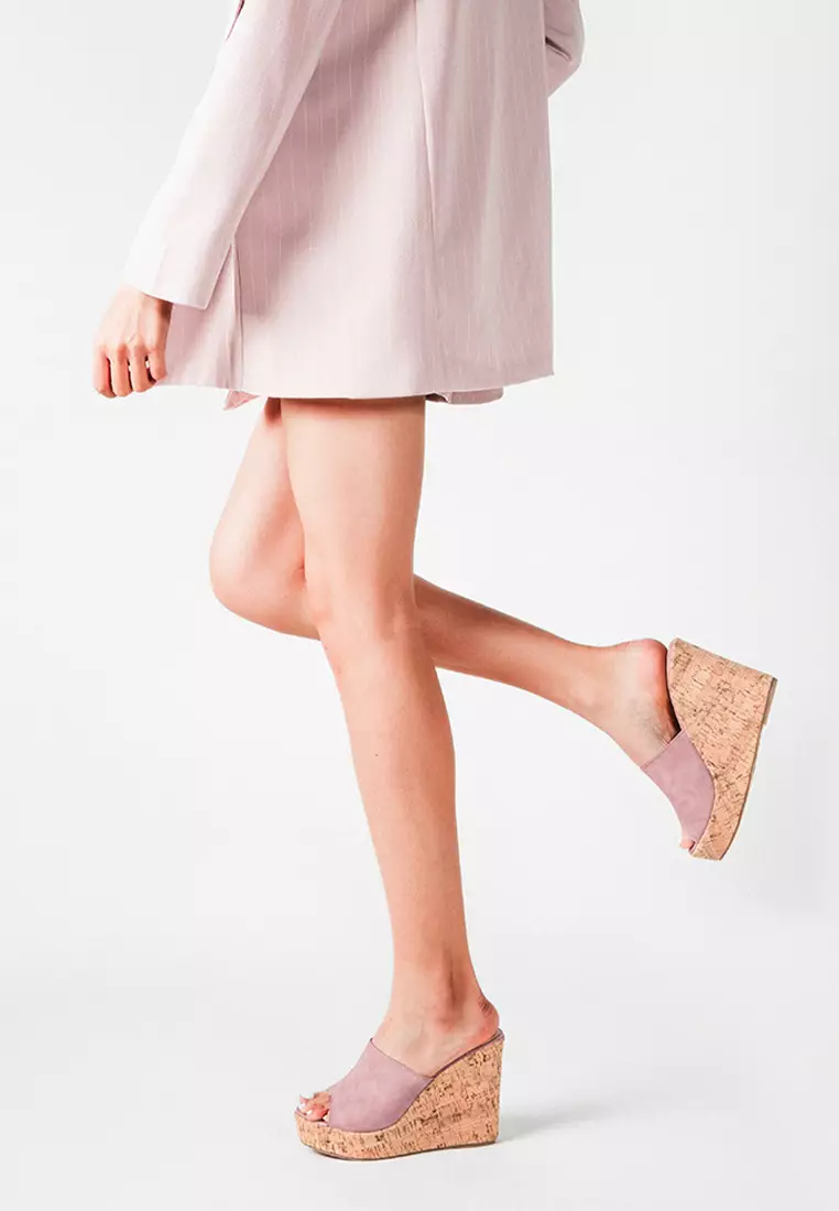 Cork Wedge Sandals WTY-9123-1