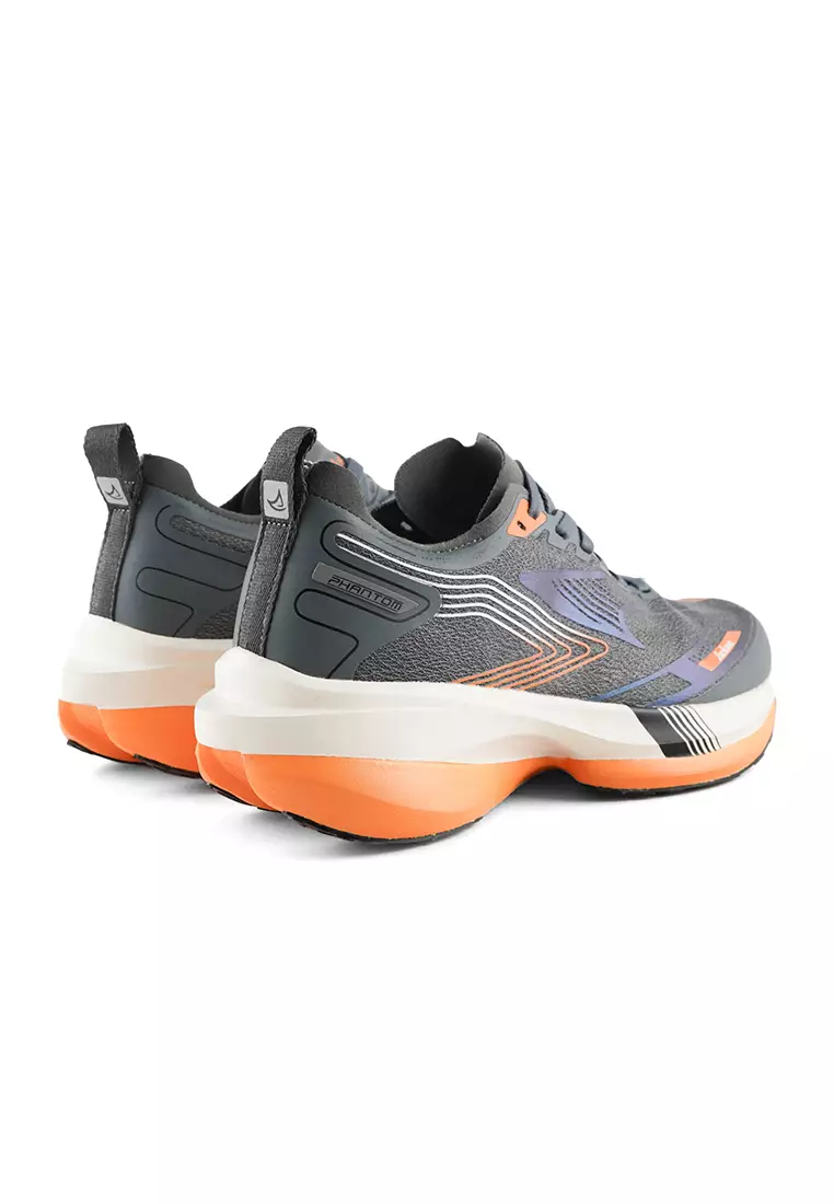 Jackson Active Phantom 1 Grey Orange - Sepatu Sporty