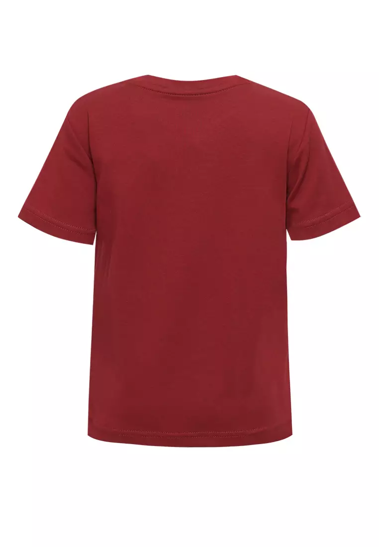 Qna Boy Joantin T-shirt Pendek Anak Merah