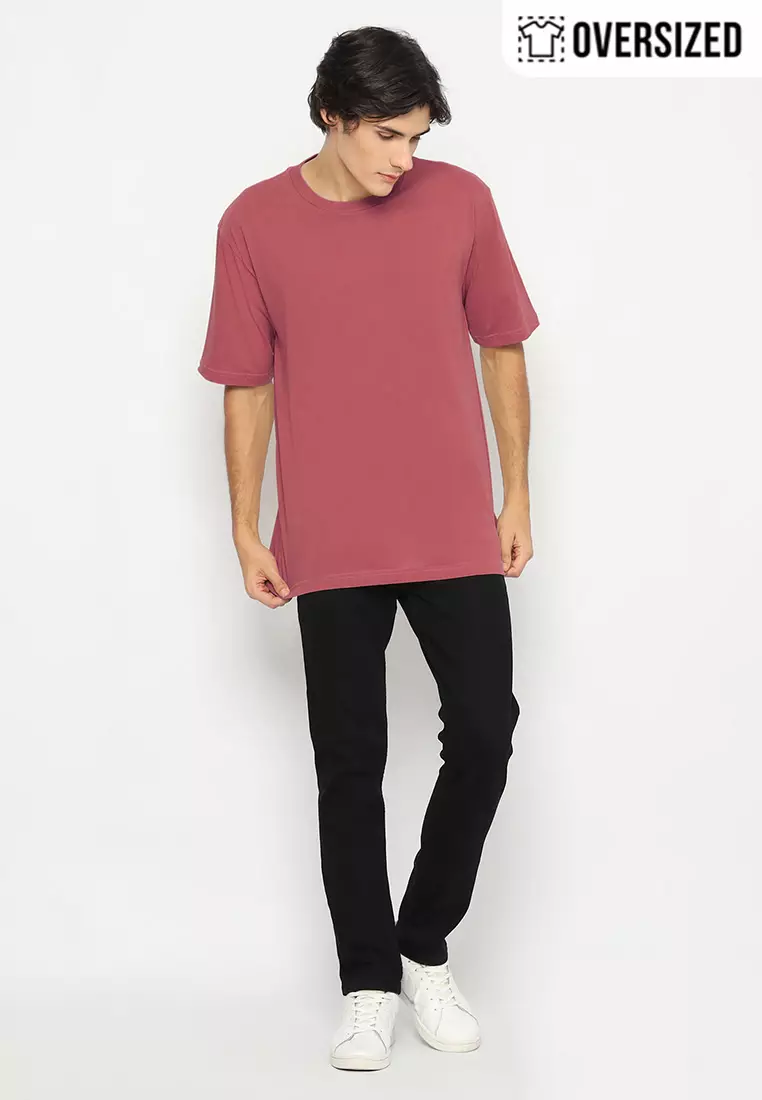 RBJ T-Shirt Cotton Combed Polos Oversized Pria 2079250001