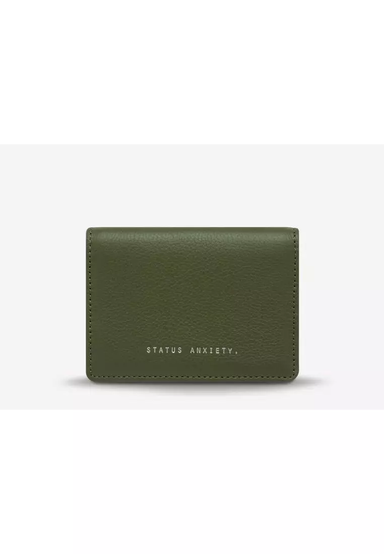 Status Anxiety Easy Does It Wallet Khaki