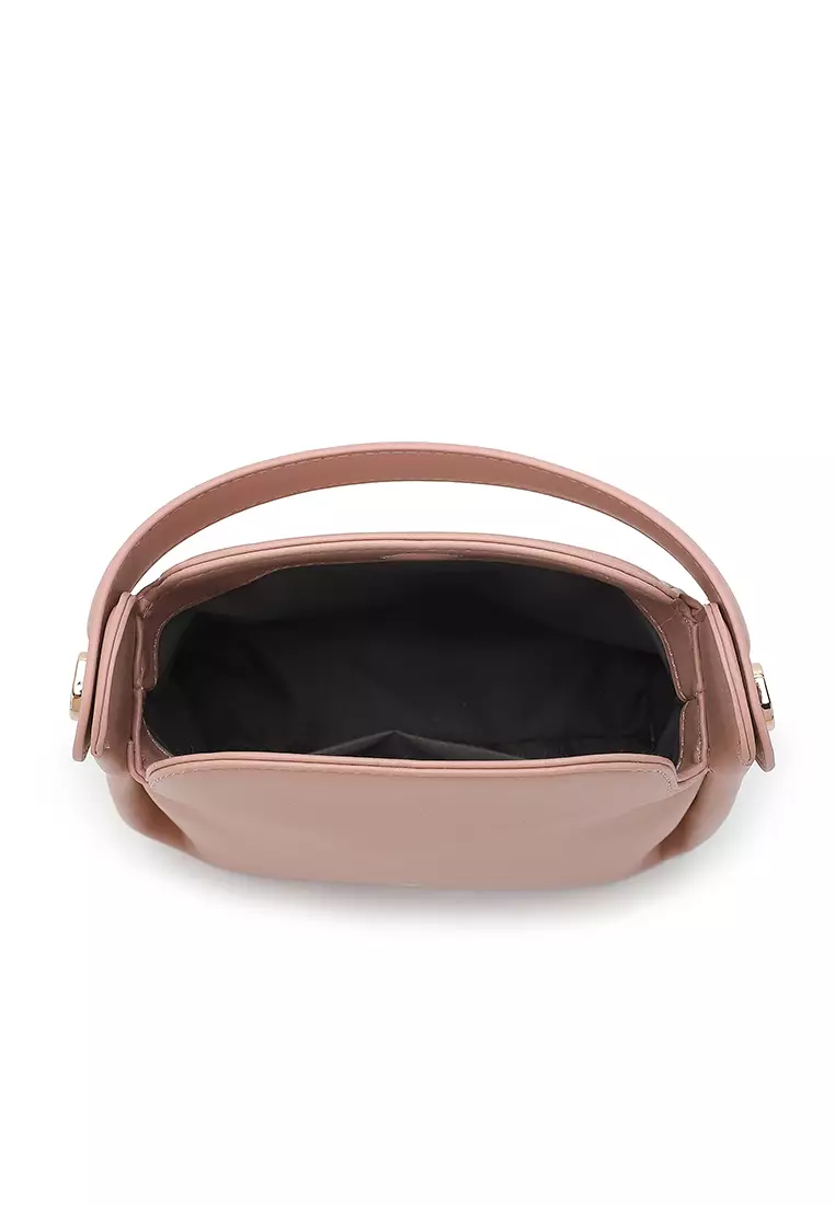 Women's Top Handle Bag / Sling Bag / Crossbody Bag - Pink
