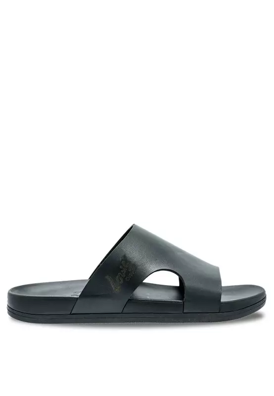 Discount on Louis Cuppers  shoes - SKU: Slip On Faux Leather Casual Sandals